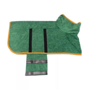 Dog Bathrobe Drying Coat Absorbent Towel